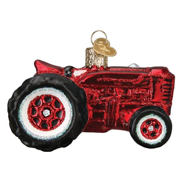 Old World Christmas Old Farm Tractor Ornament