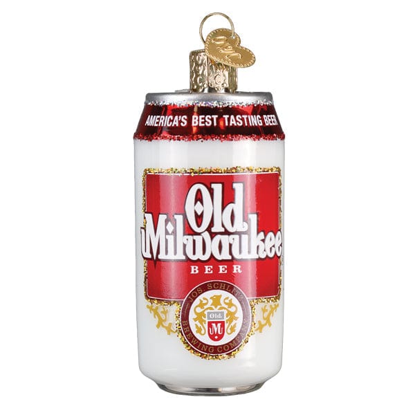 Old World Christmas Old Milwaukee Beer Can Ornament