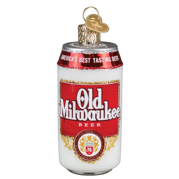 Old World Christmas Old Milwaukee Beer Can Ornament