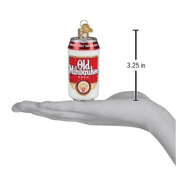Old World Christmas Old Milwaukee Beer Can Ornament