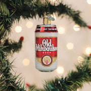 Old World Christmas Old Milwaukee Beer Can Ornament