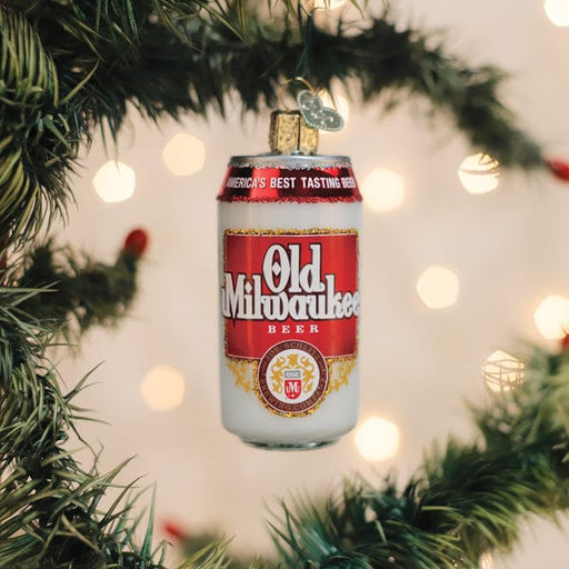 Old World Christmas Old Milwaukee Beer Can Ornament