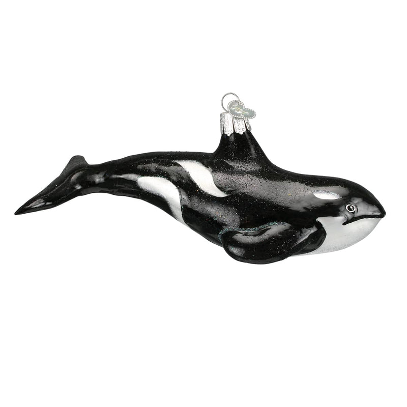 Old World Christmas Orca Whale Ornament