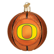 Old World Christmas Oregon Basketball Ornament