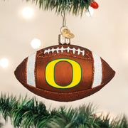 Old World Christmas Oregon Football Ornament