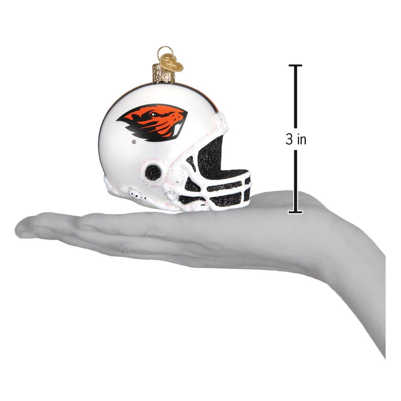 Old World Christmas Oregon State Helmet
