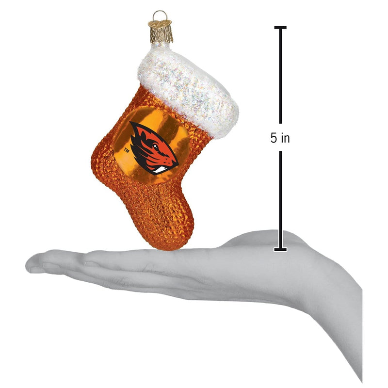 Old World Christmas Oregon State Stocking