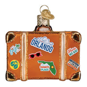 Old World Christmas Orlando Suitcase Ornament