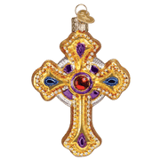 Old World Christmas Ornate Cross Ornament