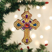 Old World Christmas Ornate Cross Ornament