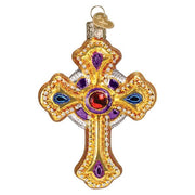 Old World Christmas Ornate Cross Ornament