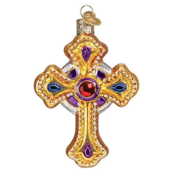 Old World Christmas Ornate Cross Ornament