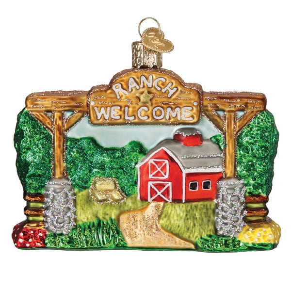 Old World Christmas Our Ranch Ornament