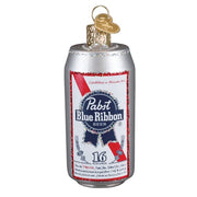 Old World Christmas Pabst Blue Ribbon Beer Can Ornament
