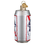 Old World Christmas Pabst Blue Ribbon Beer Can Ornament