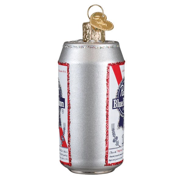 Old World Christmas Pabst Blue Ribbon Beer Can Ornament