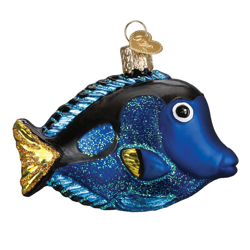 Old World Christmas Pacific Blue Tang Ornament