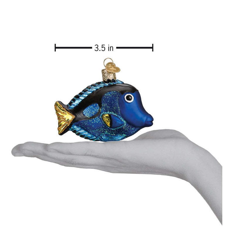 Old World Christmas Pacific Blue Tang Ornament