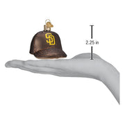 Old World Christmas Padres Baseball Cap Ornament