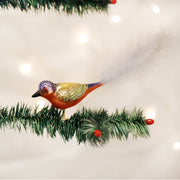 Old World Christmas Painted Bunting Ornament