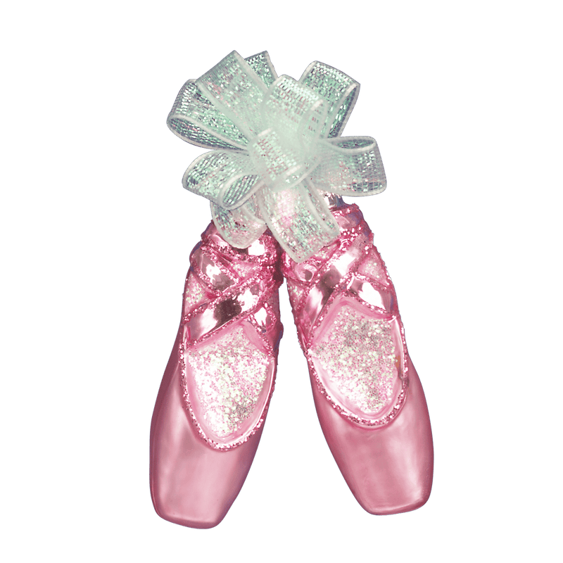 Old World Christmas Pair Of Ballet Slippers