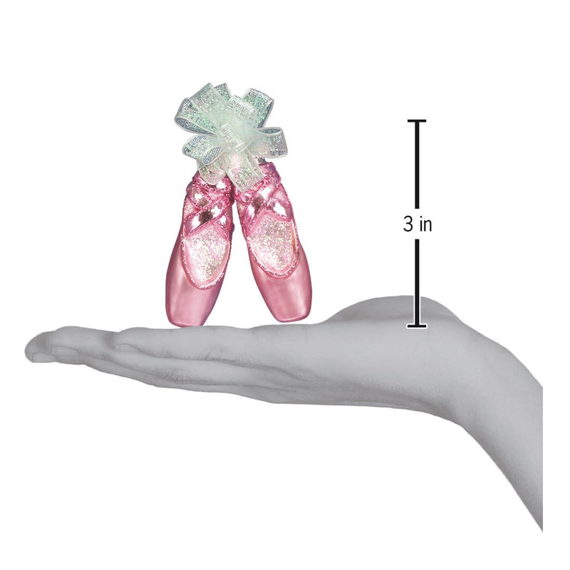 Old World Christmas Pair Of Ballet Slippers