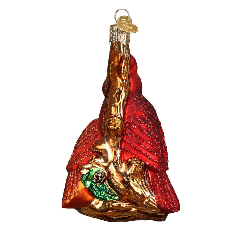 Old World Christmas Pair Of Cardinals Ornament