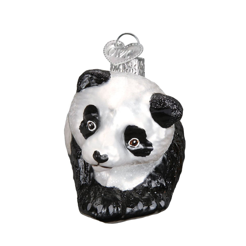 Old World Christmas Panda Cub Ornament