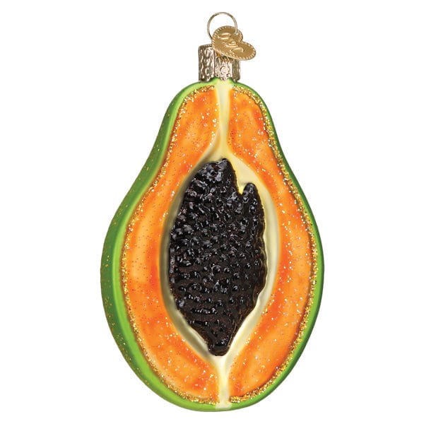 Old World Christmas Papaya Ornament