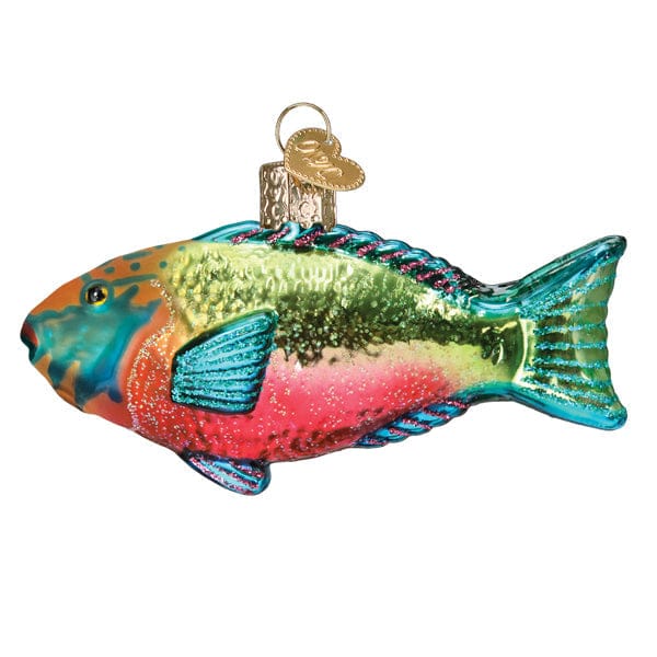 Old World Christmas Parrotfish Ornament