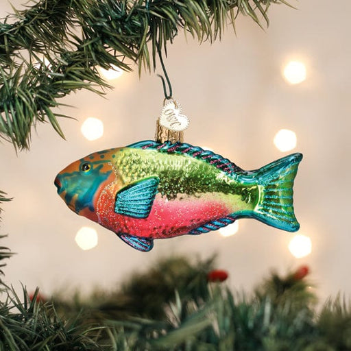 Old World Christmas Parrotfish Ornament