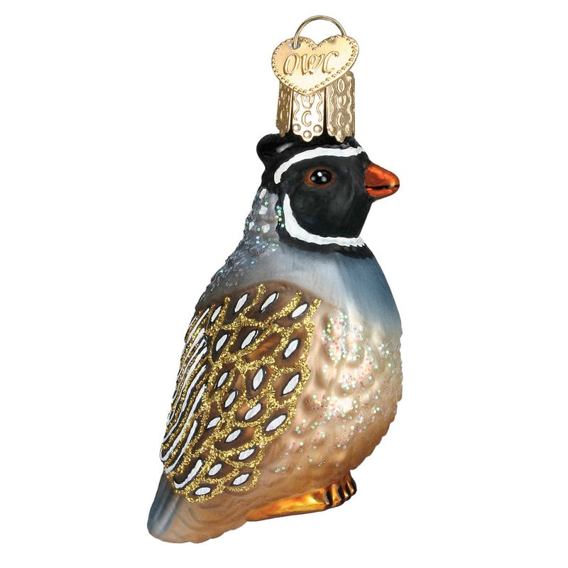Old World Christmas Partridge Ornament