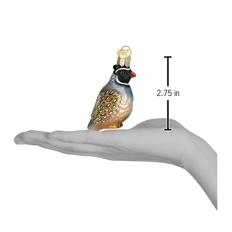 Old World Christmas Partridge Ornament