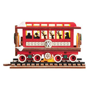 Old World Christmas Passenger Car Elves Ornament