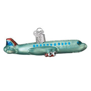 Old World Christmas Passenger Plane Ornament