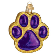 Old World Christmas Paw Print Ornament