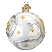 Old World Christmas Peace & Joy Round Ornament