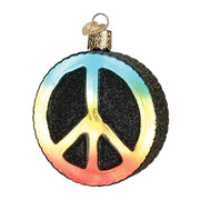 Old World Christmas Peace Sign Ornament