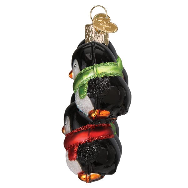 Old World Christmas Penguin Family Of 6 Ornament