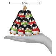 Old World Christmas Penguin Family Of 9 Ornament