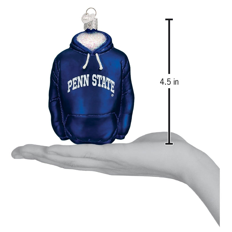 Old World Christmas Penn State Hoodie Ornament