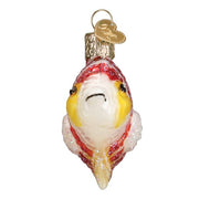 Old World Christmas Peppermint Angelfish Ornament