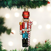 Old World Christmas Peppermint Nutcracker Ornament