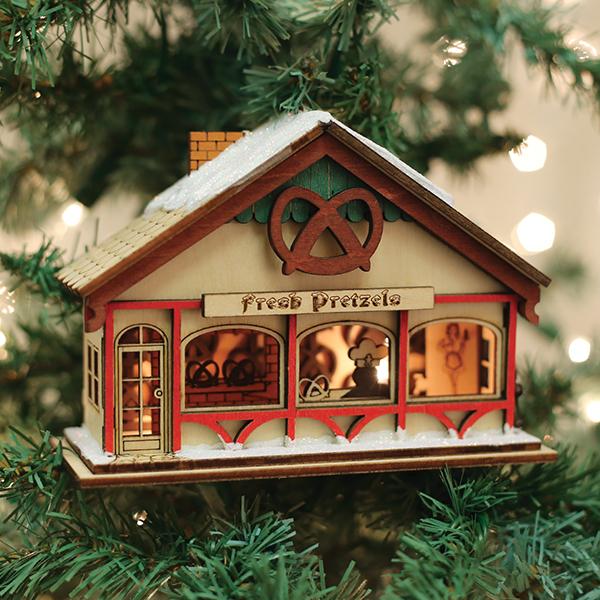 Old World Christmas Peppermint Twist Pretzel