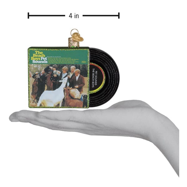 Old World Christmas Pet Sounds Album Cover Ornament