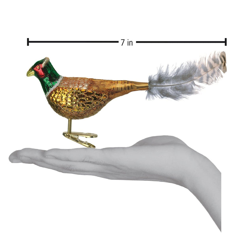 Old World Christmas Pheasant Ornament