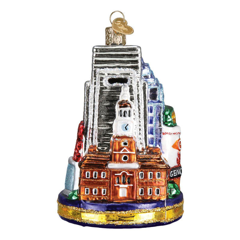 Old World Christmas Philadelphia Ornament