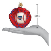 Old World Christmas Phillies Baseball Mitt Ornament