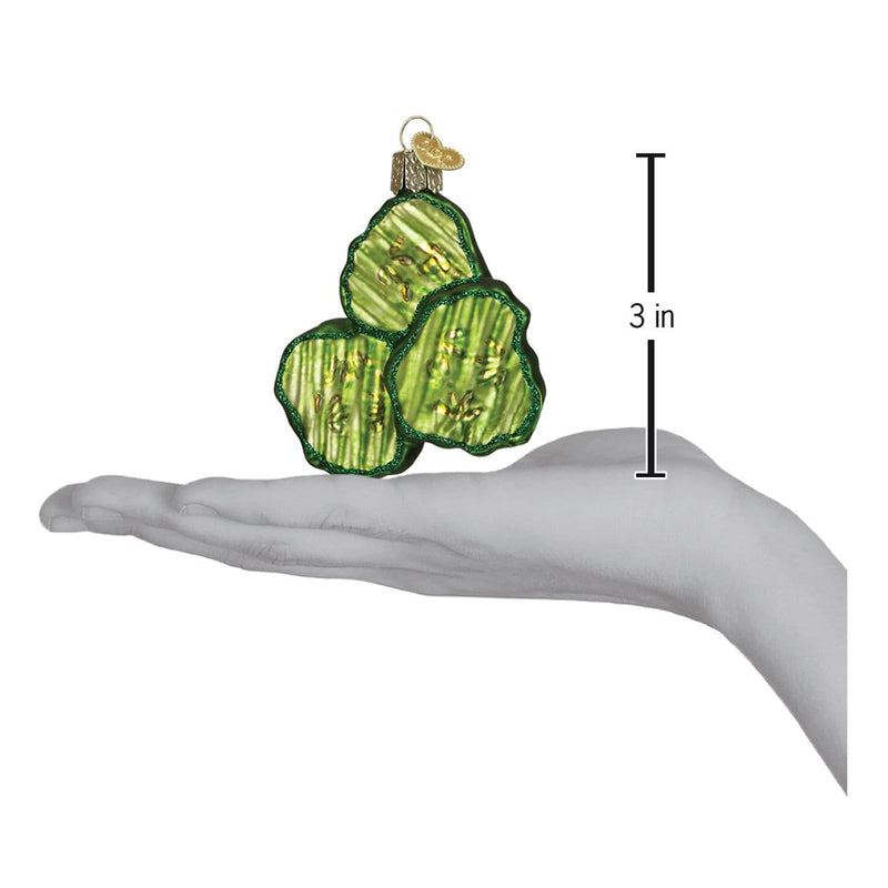 Old World Christmas Pickle Chips Ornament
