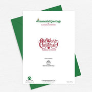 Old World Christmas Pickleball Christmas Card